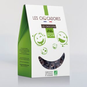 Billes de maïs au chocolat noir Bio