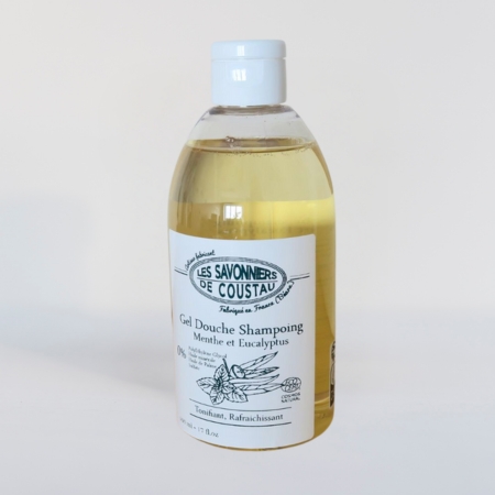 Gel douche shampoing à la Menthe Eucalyptus