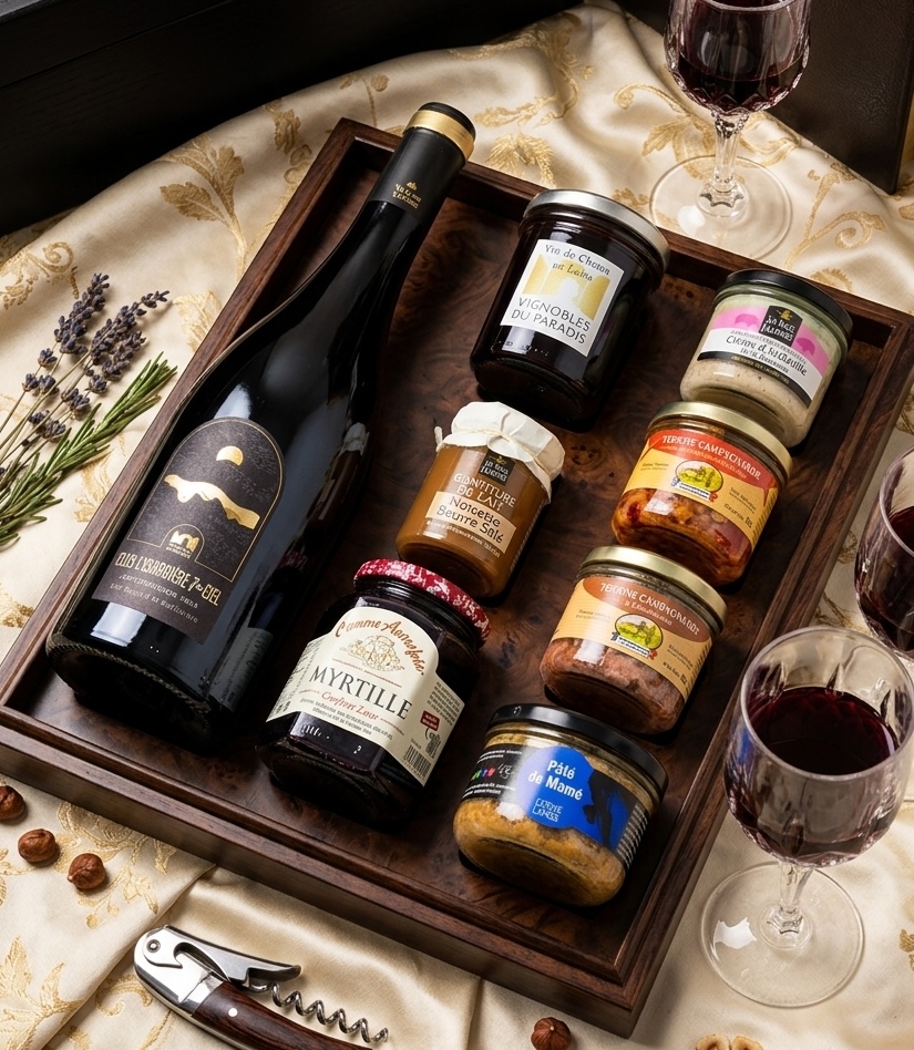 Coffret gourmand Haut de Gamme Coffret gourmand haut de gamme et engagé pour CSE et CCAS pour cadeaux entreprises